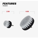 SOFT LEATHER & FABRIC DRILL BRUSH SET - Imagen 2