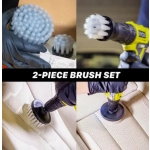 SOFT LEATHER & FABRIC DRILL BRUSH SET - Imagen 3